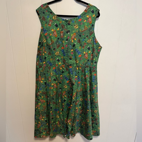 Disney Parks Trader Sam's Surplice Sundress 2X - Picture 4 of 5